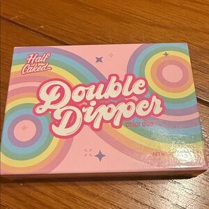 Half Caked Double Dipper Color Duo Highlight bronzer Duo BNIP